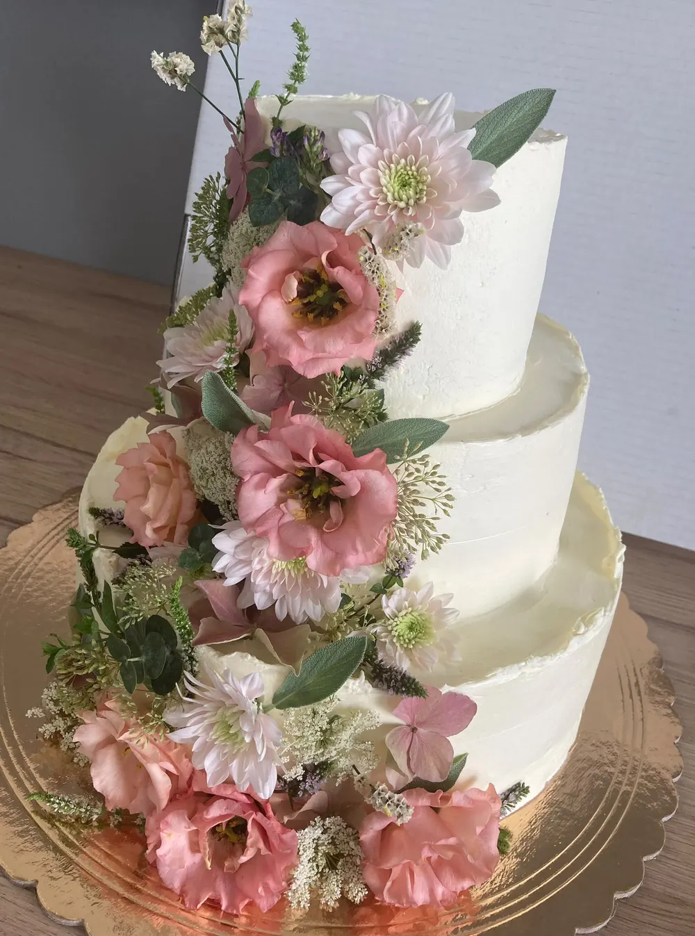 Svadobná torta od JuliCake