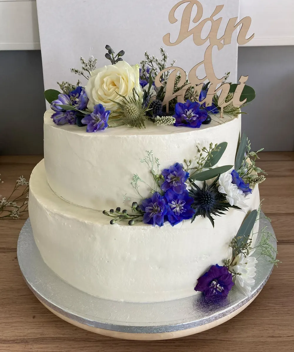 Svadobná torta od JuliCake