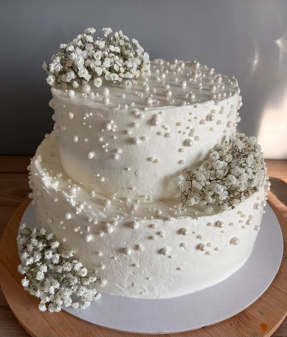 Svadobná torta od JuliCake